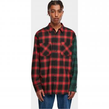Chemise Oversized Mix-Check Sombre – Urban Classics