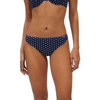 Mini Braga Bikini Estampado Lunar Blanco