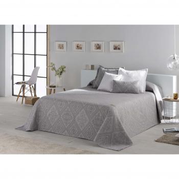 Plaque de lit SoftTouch coton gris 230 × 270