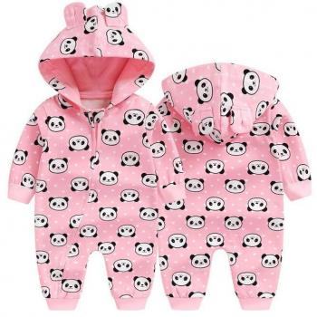 Infant Boys' Cotton Footed Onesie