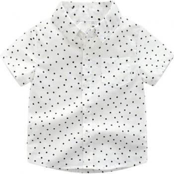 Freundliches Polka Punkt Shirt für Kinder
