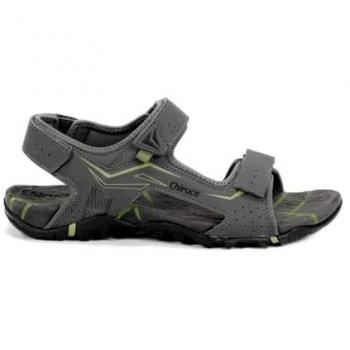Chiruca Jerez Sandalias Hombre Color Gris y Verde