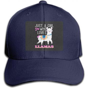 Lama Print Cap voor Meisjes