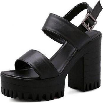 Gdgydh Women's Summer Casual Block Heel Sandals