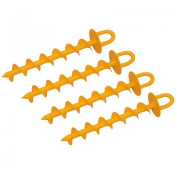 Roughneck Heavy-Duty 4-Pack Ground Anchor, 340mm (13.1/2in), Model ROU64636