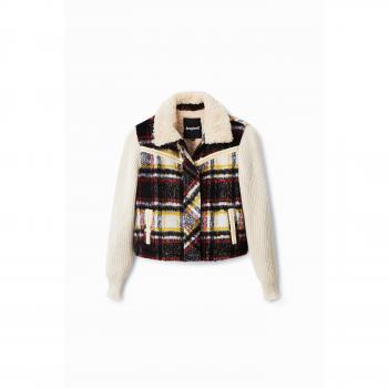 Donna Trucker Shearling Desigual Bianco M