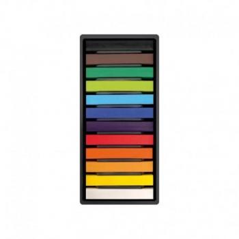 Tizas Pastel Blando Milan 12 Colores