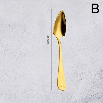 Multicolor Fruit Scraping Spoon