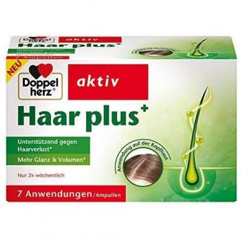 â Doppelherz Haar plus Haarwunsch Haarwachstum gegen Haarverlust 7 Ampullen â