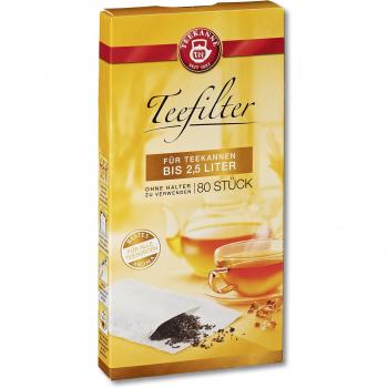Teekannenspezial – Papierfilter-Set (80 Stück, bis 2,5 L)