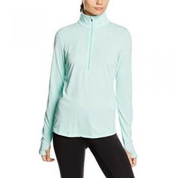 Vistazo Verde: Top Under Armour Threadborne Streaker HLF ZP Manga Larga Talla S