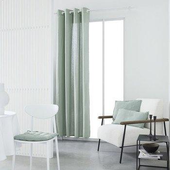 Cortina de tela celadon verde claro 100% algodón, 140x240 cm – TODAY