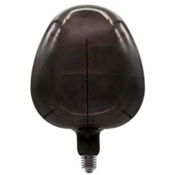 V-TAC Lampadine Lampadina led E27 4W Filamento Forma di Mela Colore Nero