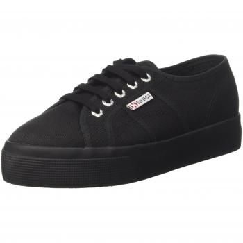 Superga 2730-Cotu Zapatillas de Gimnasia Negro