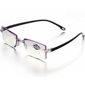 Gafas graduales con diamantes para lectura