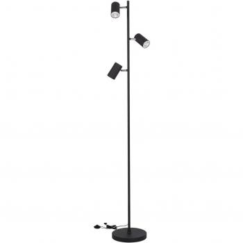 EVALO FL Lampadaire 3 x GU10, IP20, Orientable 90° avec interrupteur
