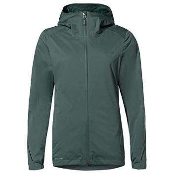 VAUDE Cyclist III Women’s Waterproof Jacket – Green (Size 38)