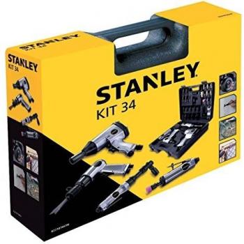 Kit de clés à chocs pneumatiques Stanley 34 pièces pour compresseur d'air
