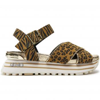 Liu Jo Sandalen 11 BA4105 PX195 Braun Maxi Wonder