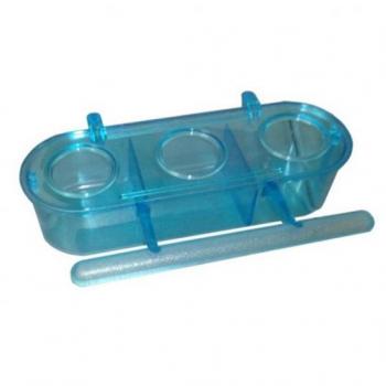 Comedero de 3 Huecos para Aves