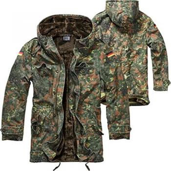 BWuM Parka mit Futter und Bundeswehr-Flaggen