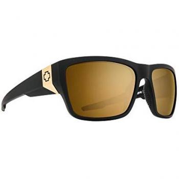 HD+ Matte Black Gold Bronze Mirror Wrap Specs