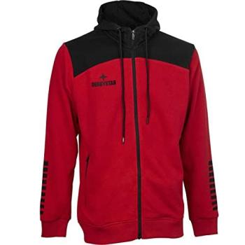 Derbystar Kapuzen‑Sweatjacke Ultimo v23 (Rot/Schwarz) 152