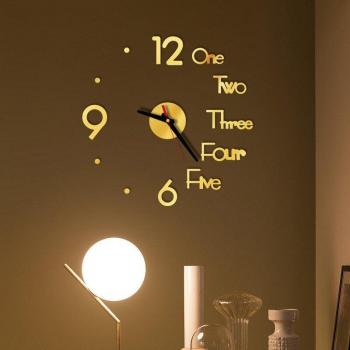 Adhesivo Reloj 3D para Espejos – Diseño Único para Hogar y Oficina