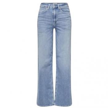 Only Wide Leg Jeans Onlmadison in Hellblau