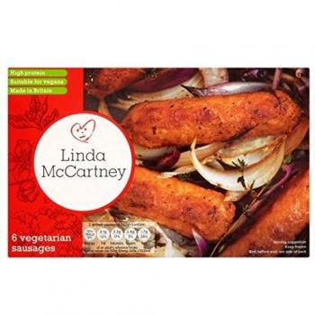 Salchichas veganas de trigo Linda McCartney (6 Uds)
