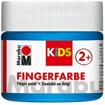 Marabu KiDS Fingerfarbe, Blau 253, 100 ml