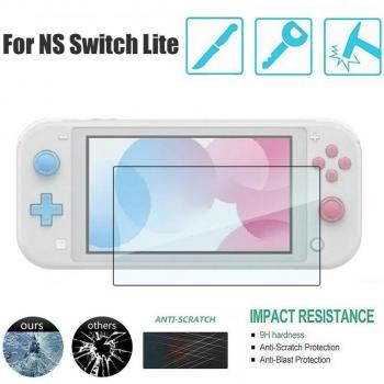 Protector de pantalla resistente a arañazos para Nintendo Switch Lite