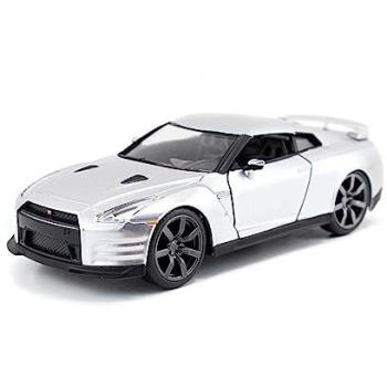 Fast & Furious 1/32 Scale Brian’s Nissan GT‑R R35 Silver Diecast Model