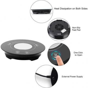 Electric Heating and Cooling Coaster for Home and Office