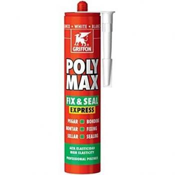 Adesivo Sigillante Grifone Poly Max Express 425 g Bianco