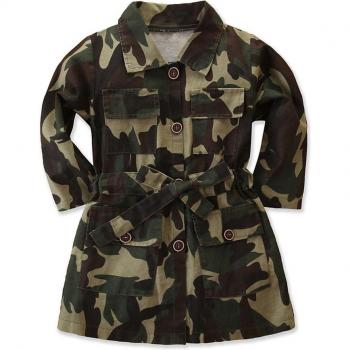 Abrigo de camuflaje para niños