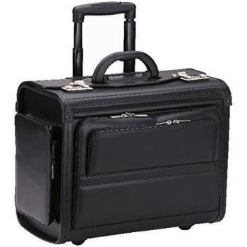 Trolley Dermata 46 cm avec compartiment ordinateur portable noir