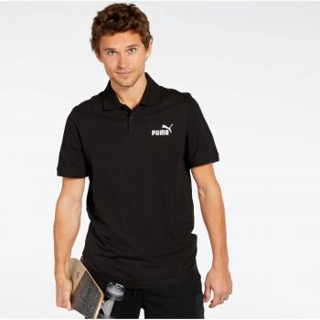 Polo Puma Essential Pique Noir M