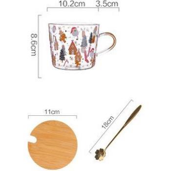 Thermal Insulated Glass Mug