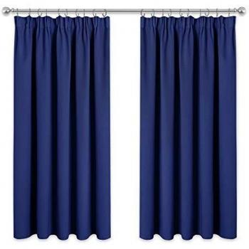 PONY DANCE Rideaux Occultants 167 x 137 cm Bleu Marine