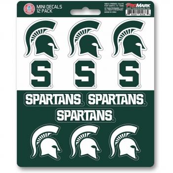 Team ProMark Michigan State Spartans Mini Decal Set 12 Pack