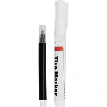 Large Volume White Touch-Up Paint Marker for Car Tires