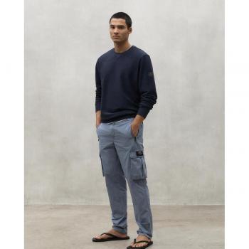 Pantalones de hombre Ecoalf Aliste, sostenibles, nylon reciclado, gris (32)