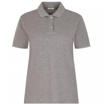 Unifarbenes Poloshirt mit Kurzarm