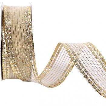 3.8M Satin Ribbon for Christmas Tree Decoration