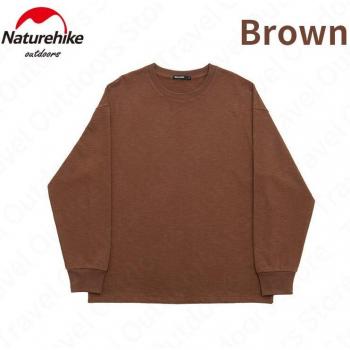 Naturehike 600g Ultralight Cotton Long Sleeve T-Shirt Solid Color