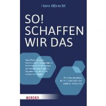 Albrecht, Hans: So! Schaffen wir das