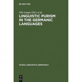 Vitalsource Technologies, Inc. Linguistic Purism In The Germanic Languages