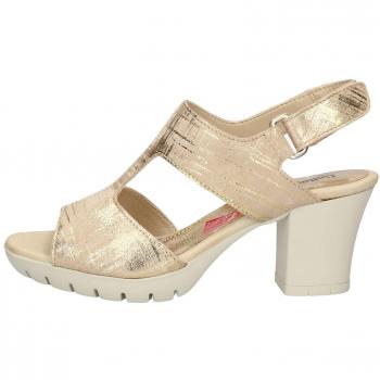 CallagHan 29211 – Gold‑Sandalen mit Absatz (Damen)