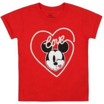 T-shirt Disney ragazze Topolino bacio